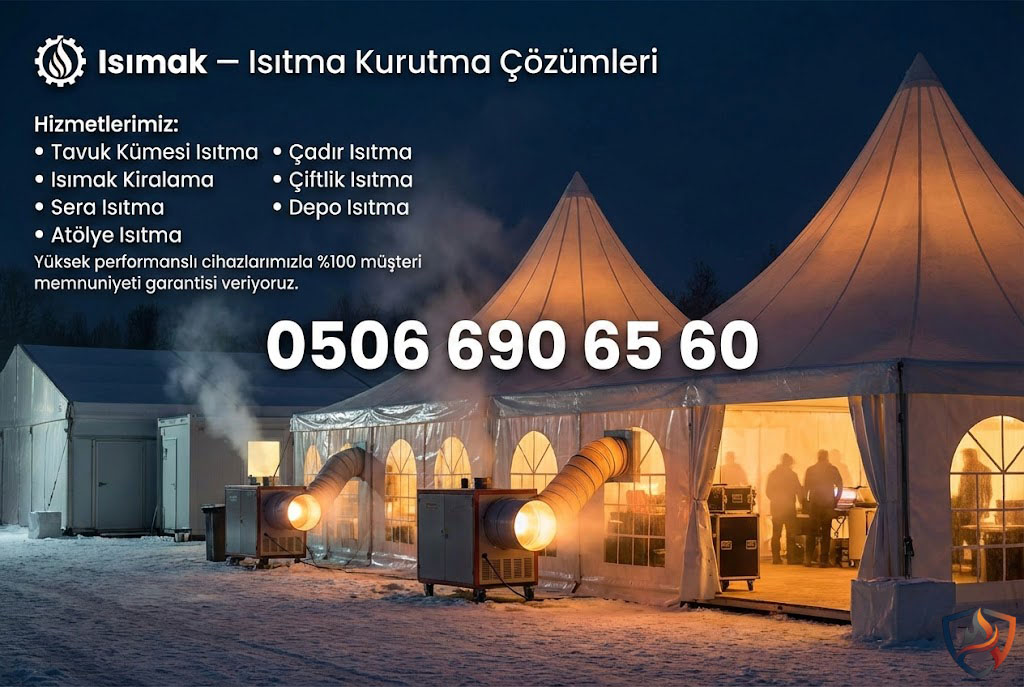 Türkiye Geneli Endüstriyel Isıtma Çözümleri